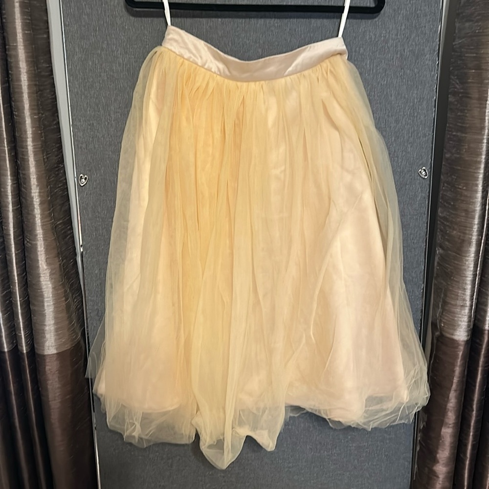 Lindy Bop Ballerina Skirt Peach Pale Pink Sz6